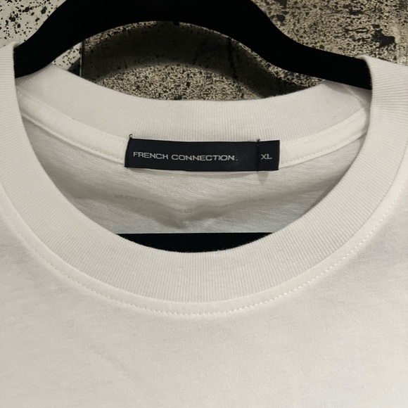 French Connection Pixel Emoji Shirt, Size Large - Picture 5 of 5